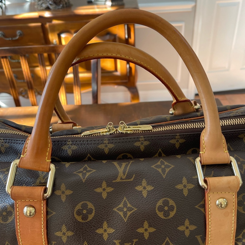 Louis Vuitton Brown Monogram Carryall Boston Travel Bag - Picture 6 of 16